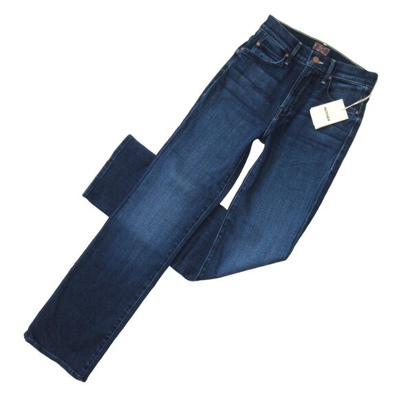 NWT Mother Kick It in Sake To Me High Rise Straight Leg Stretch Jeans 24